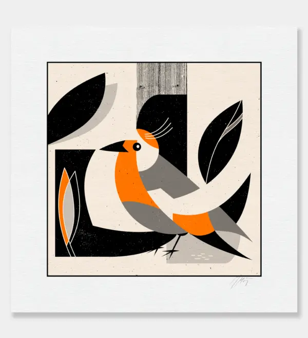 Fine Art Print "Bird". Giclee print.