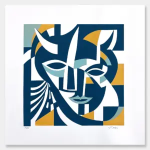 shop_Teufel-01 "Teufel". LInocut print.