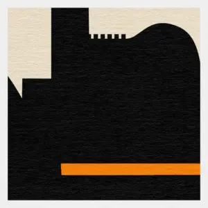 Fine Art Print "The Valley". Giclee print. Detail