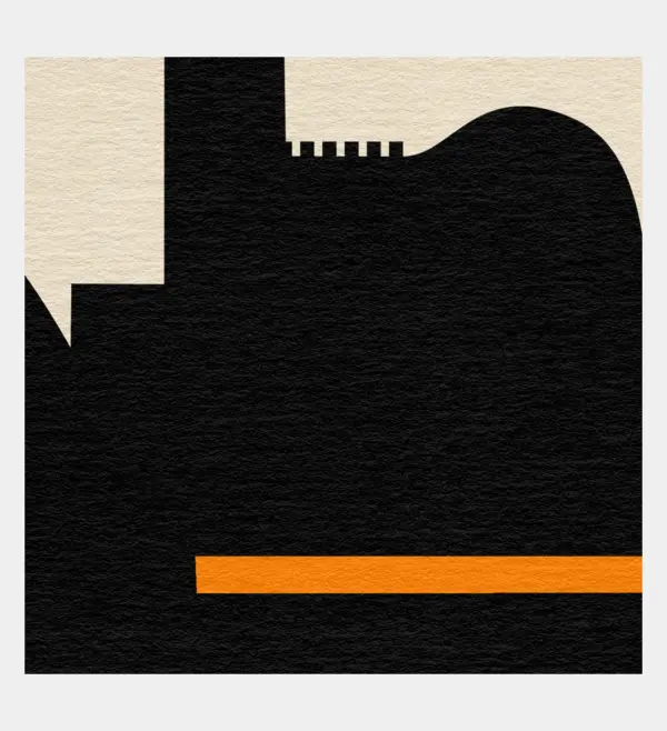 Fine Art Print "The Valley". Giclee print. Detail